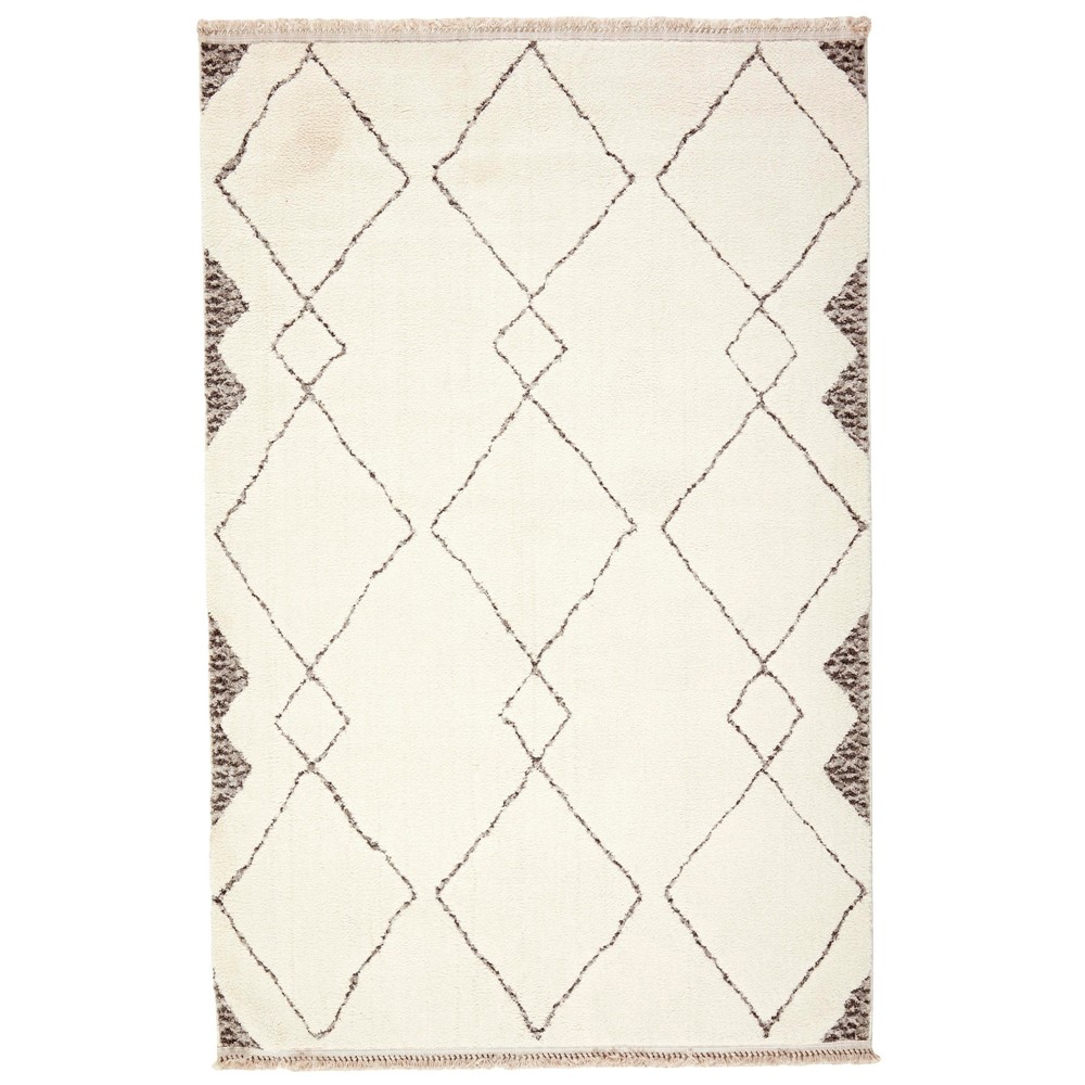 Savannah Moroccan Diamond MHDGJ54B SVN24 Rug in Cream White